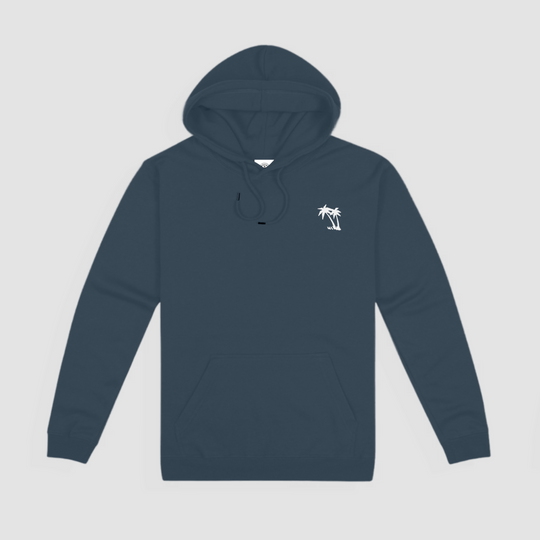 Dawn Patrol Hoodie - Denim - Mount Longboards