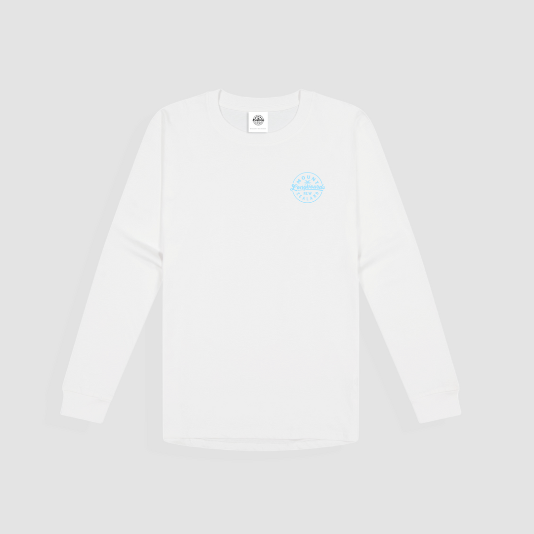 Mount Longboards L/S - White