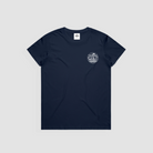 Mount Retro Women's Tee - Navy - Mount Longboards