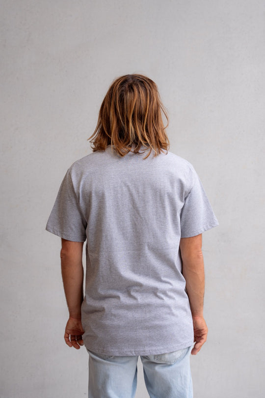 Mounties Tee - Grey Marle