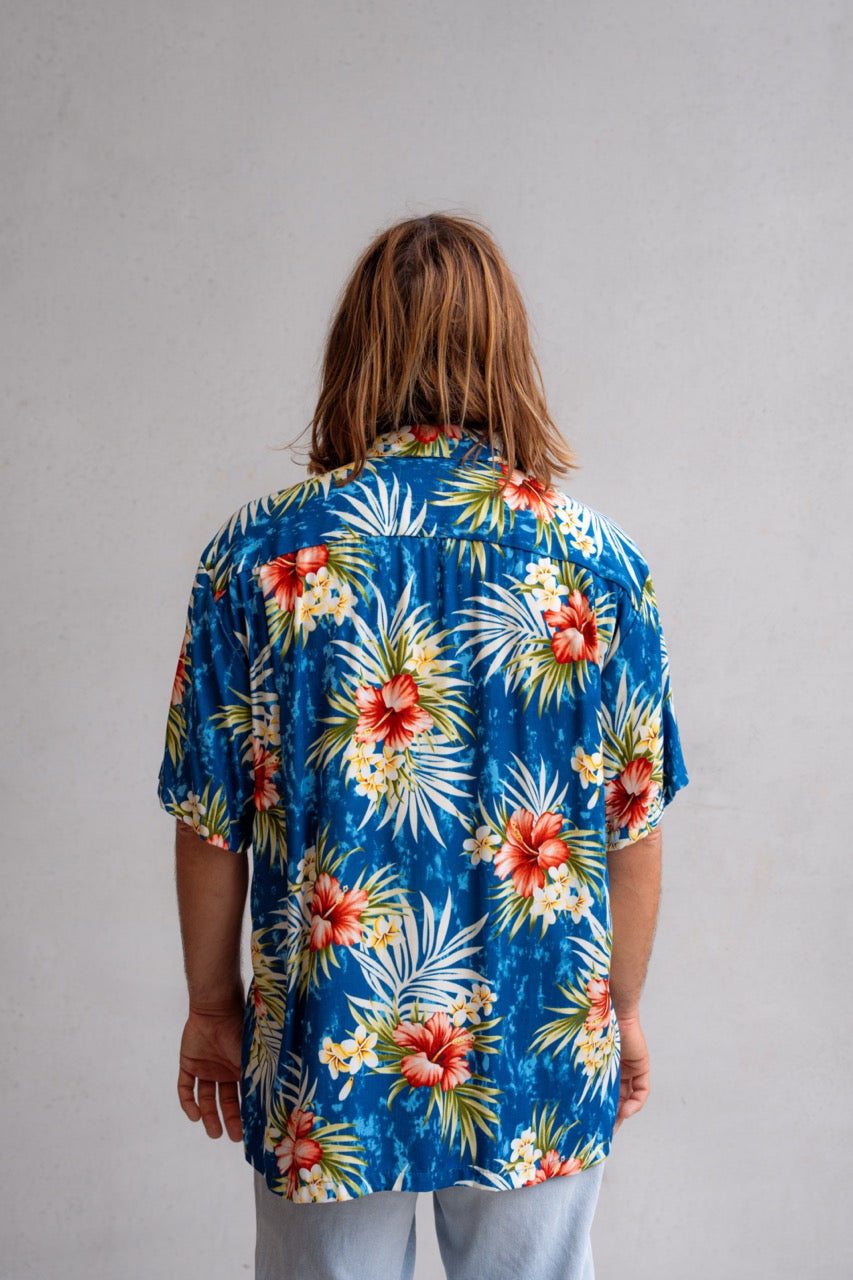 Blue Hawaiian Longboards Shirt