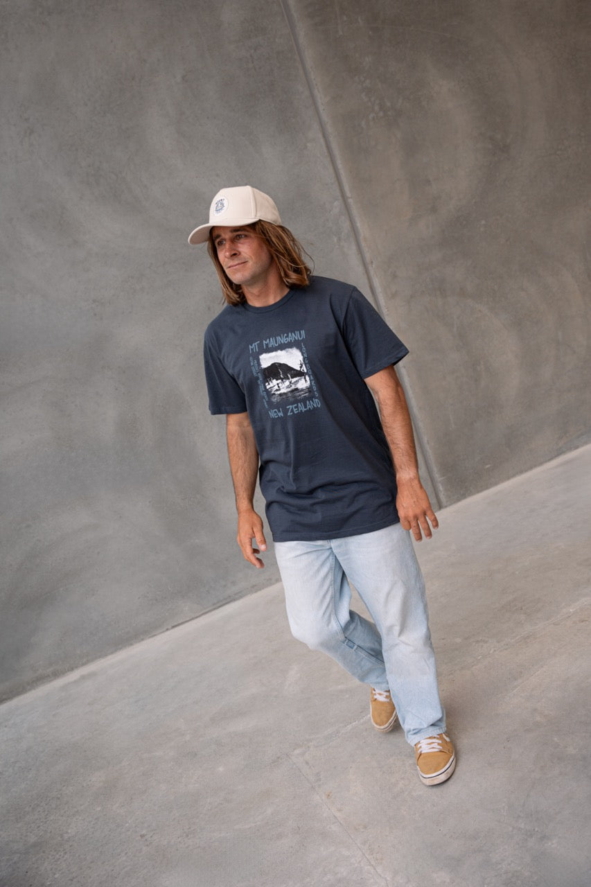 Mounties Tee - Navy