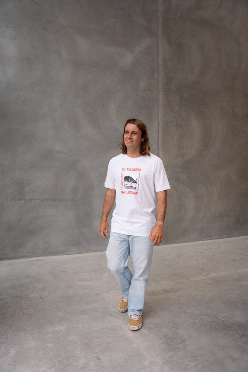 Mounties Tee - White