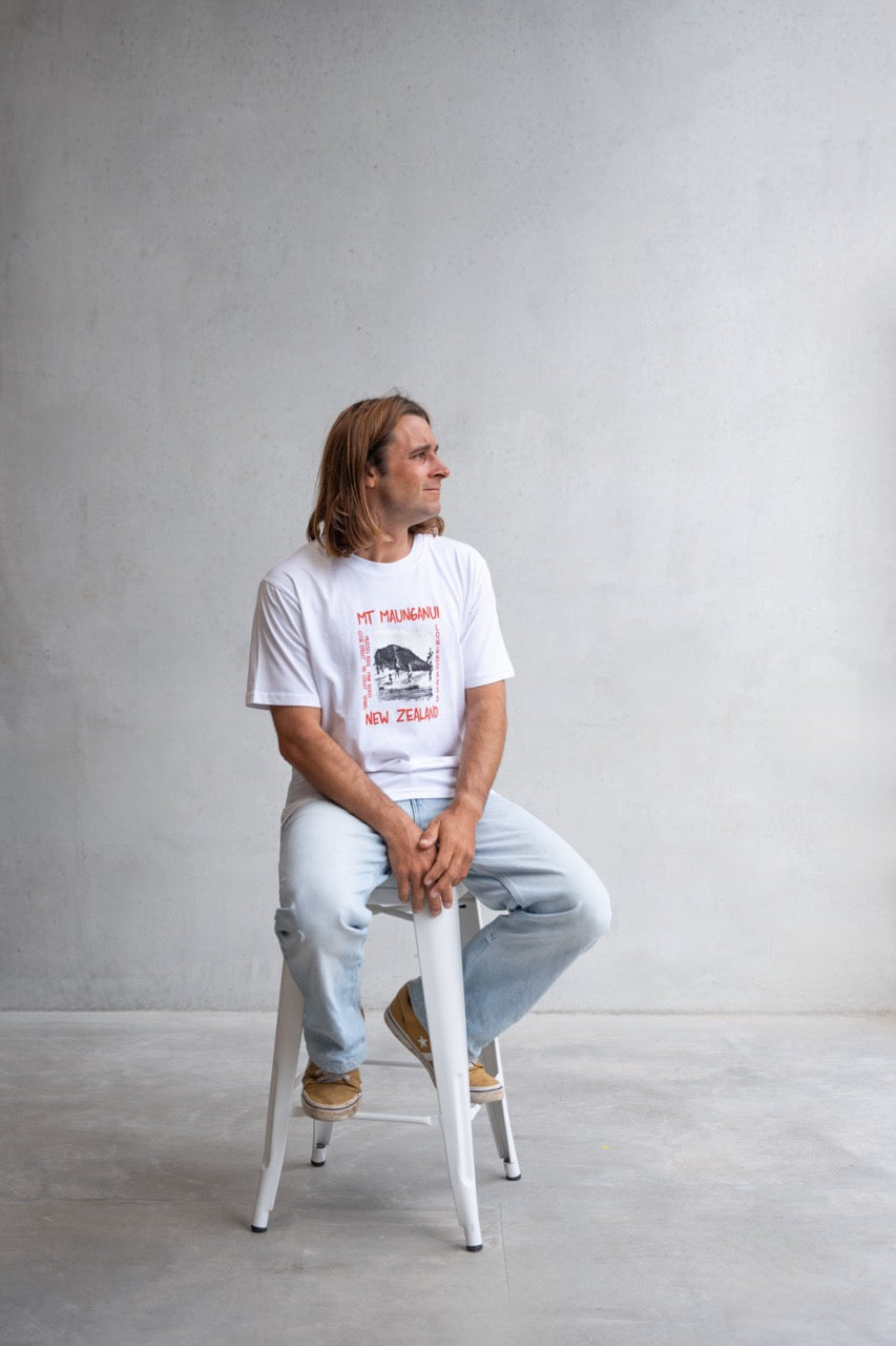 Mounties Tee - White