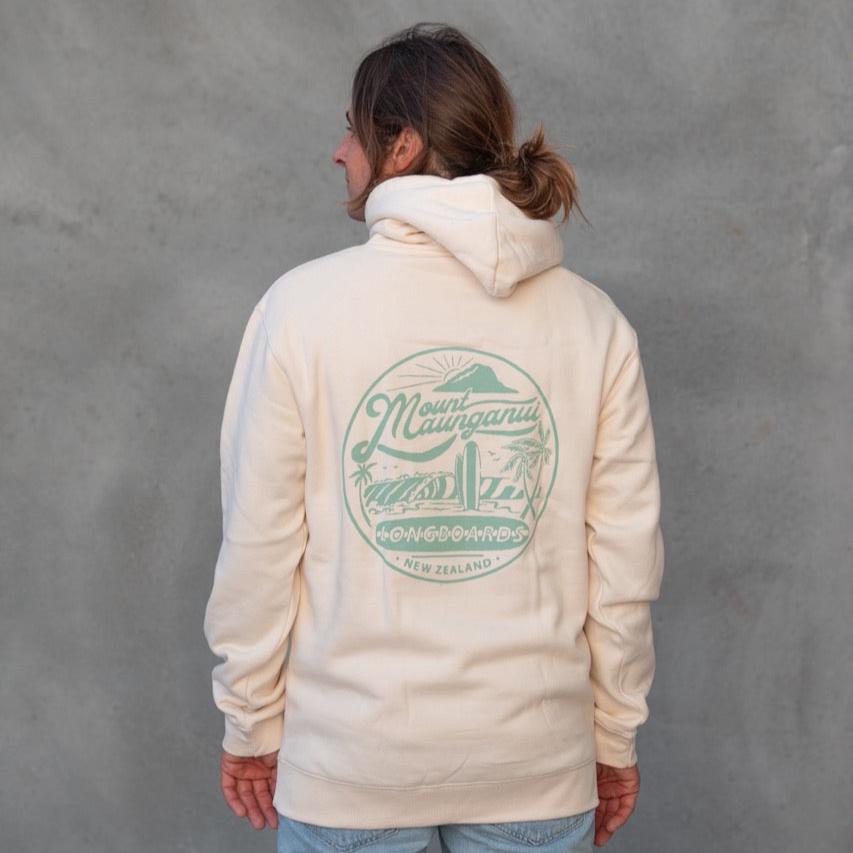 Heritage Surf Hoodie - Natural - Mount Longboards