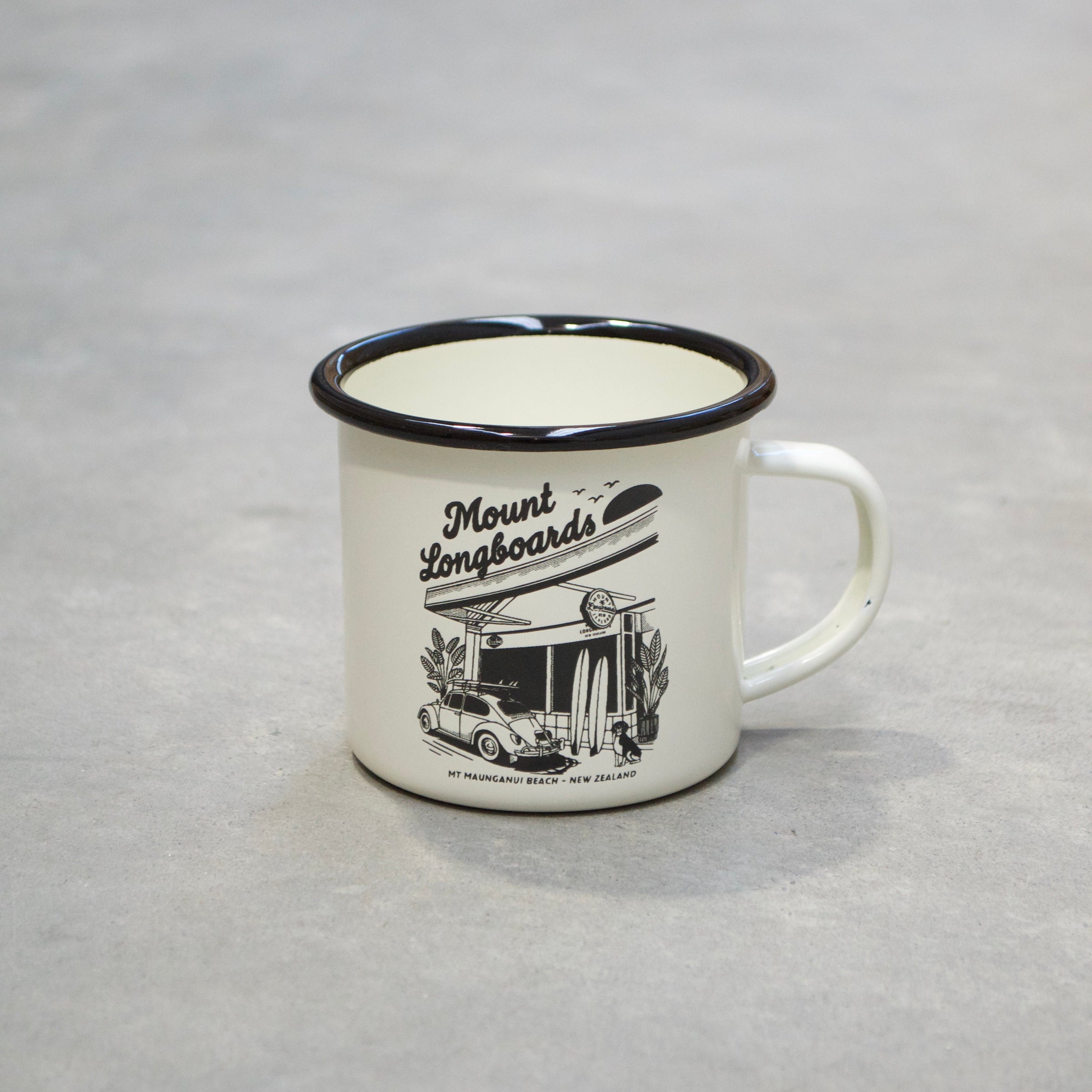 Longboards Store Mug - Mount Longboards