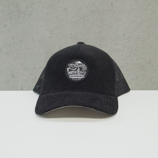 Longboards Cord Badge Cap - Black