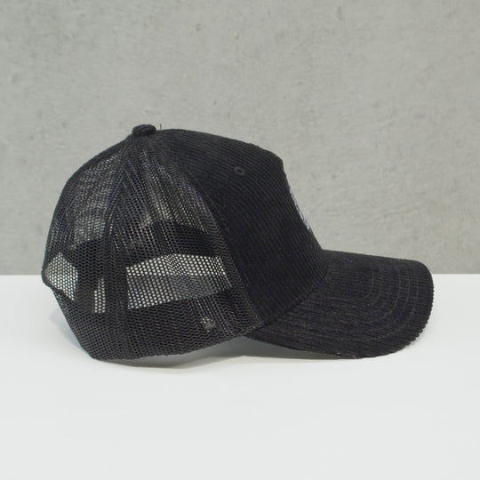 Longboards Cord Badge Cap - Black