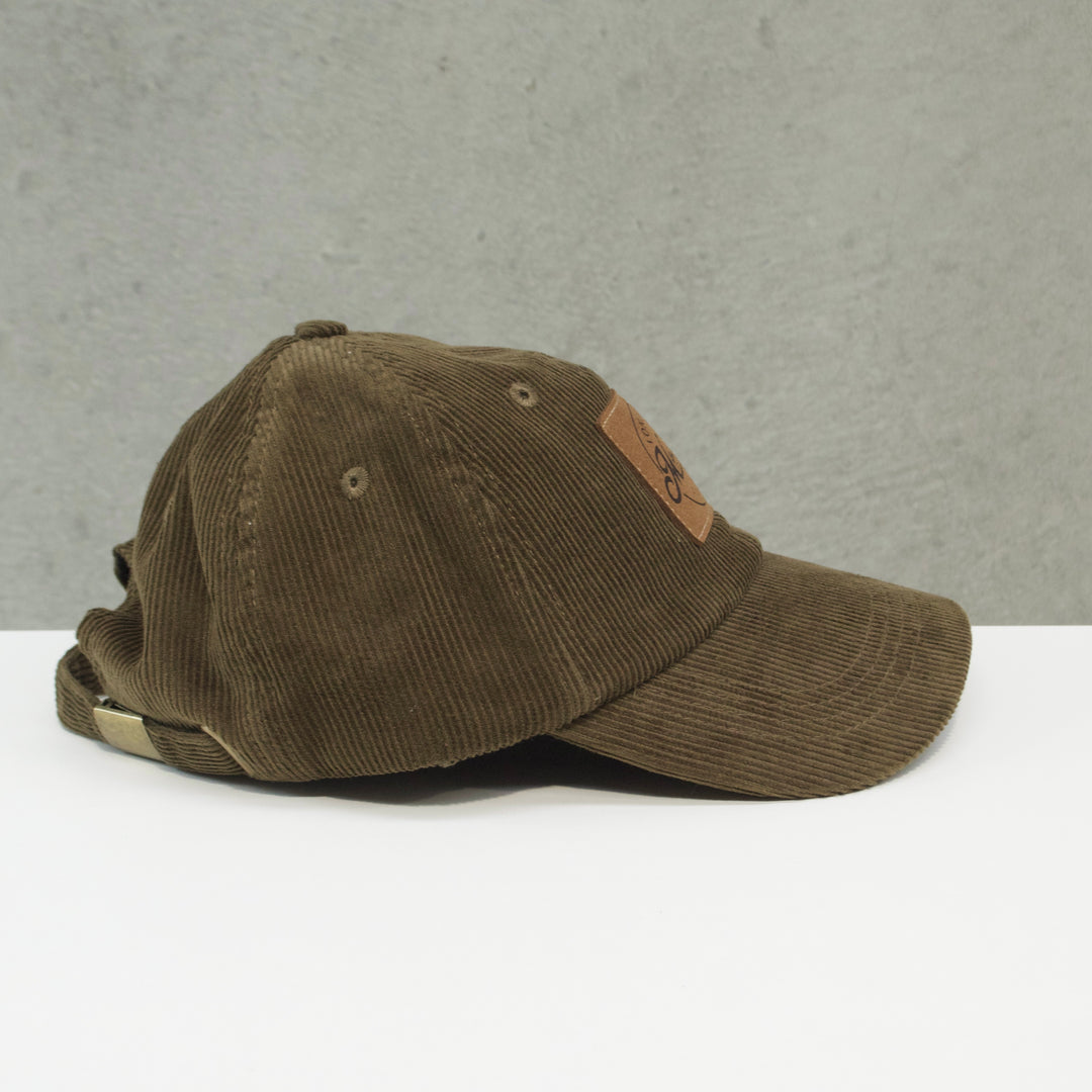 Corduroy Cap - Khaki Brown