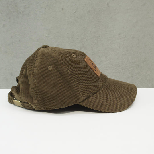 Corduroy Cap - Khaki Brown