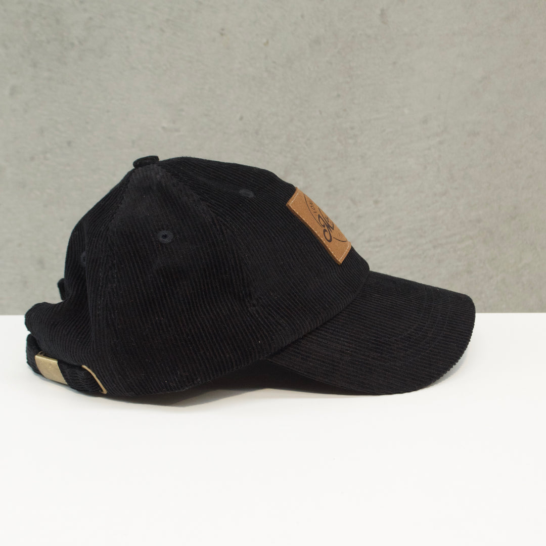 Corduroy Cap - Black