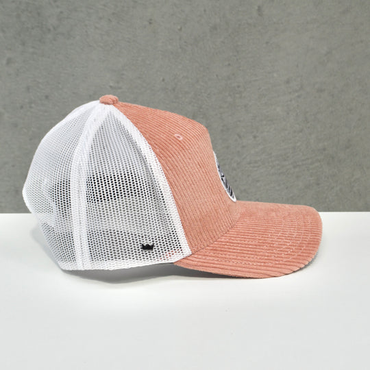 Longboards Cord Badge Cap - Rose Pink