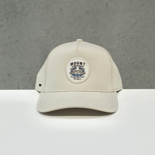 Hibiscus Badge Cap - Sand