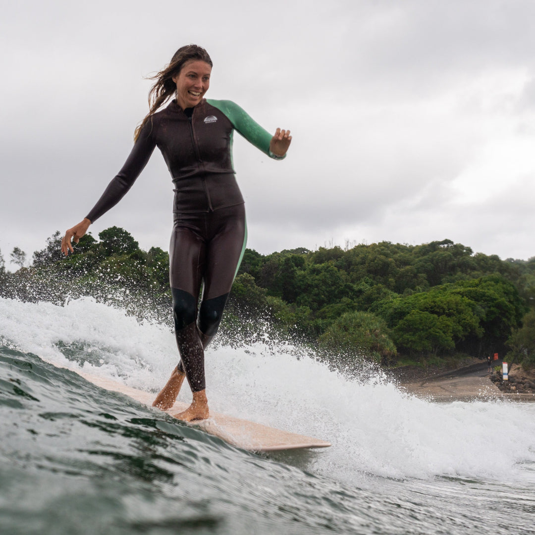 Long Jane Wetsuit - Mint Slice - Mount Longboards