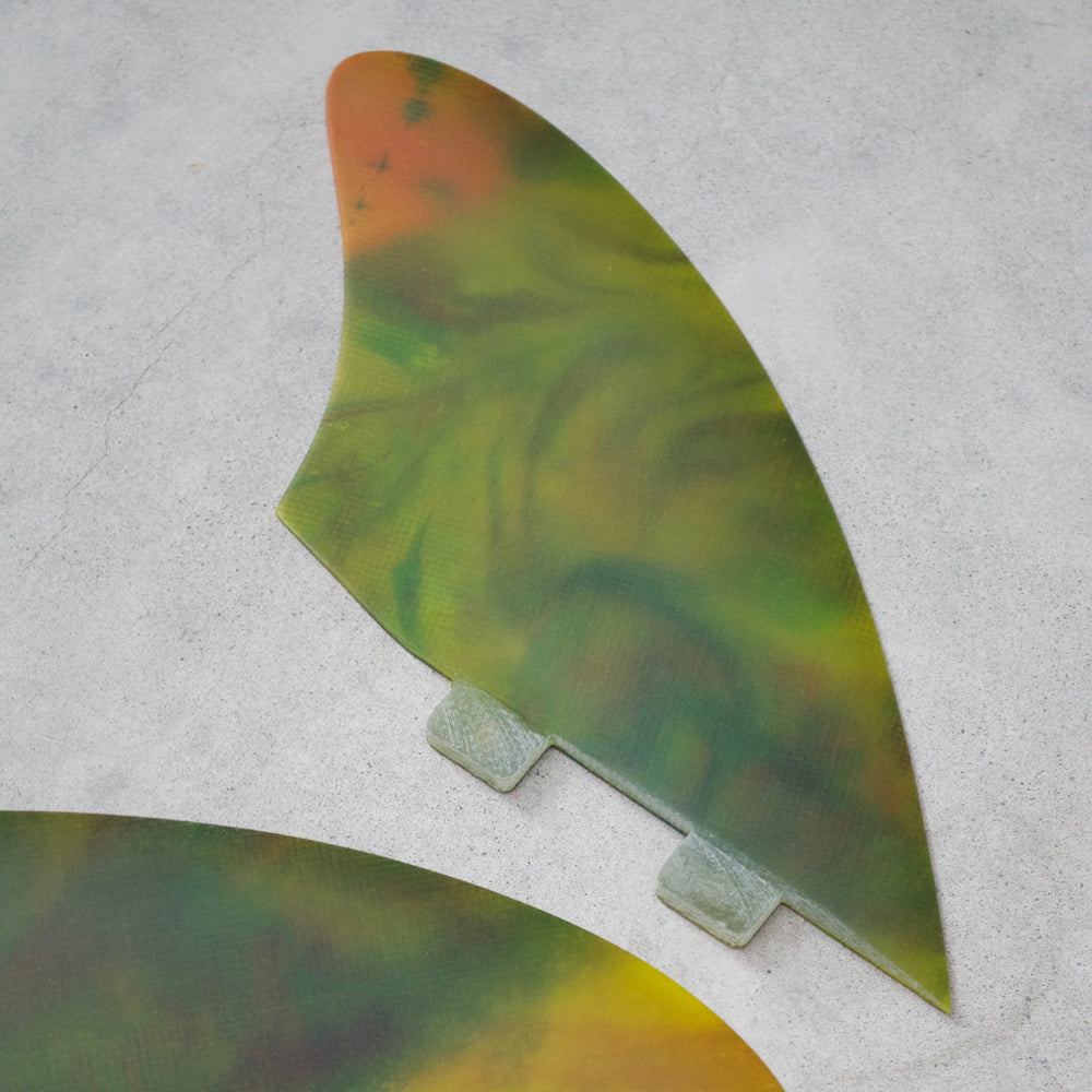 Retro Marbled Twin Fin Set - Mount Longboards