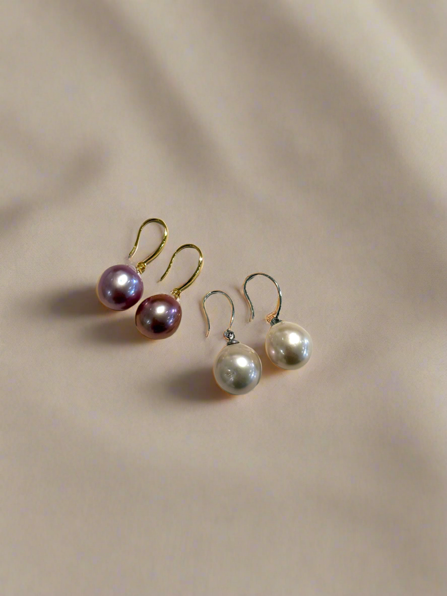 Pacifica Pearl Earrings - Pink