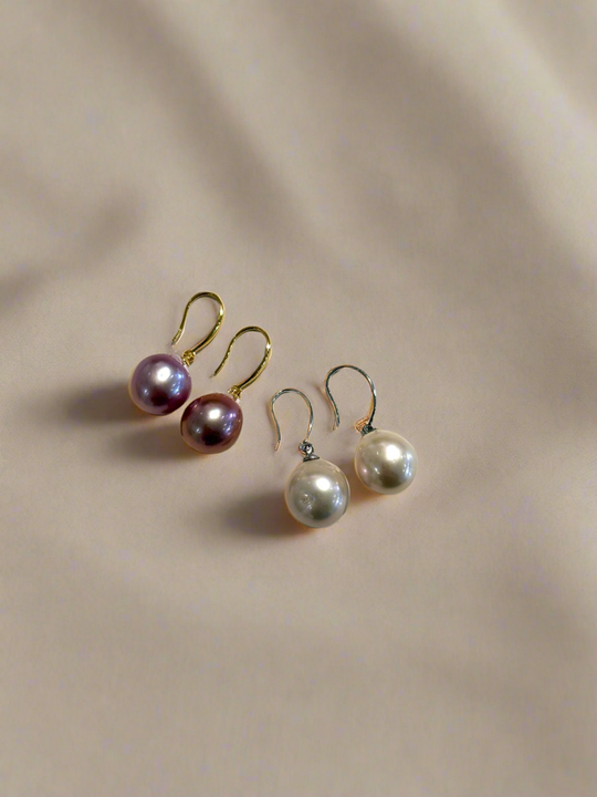 Pacifica Pearl Earrings - Pink