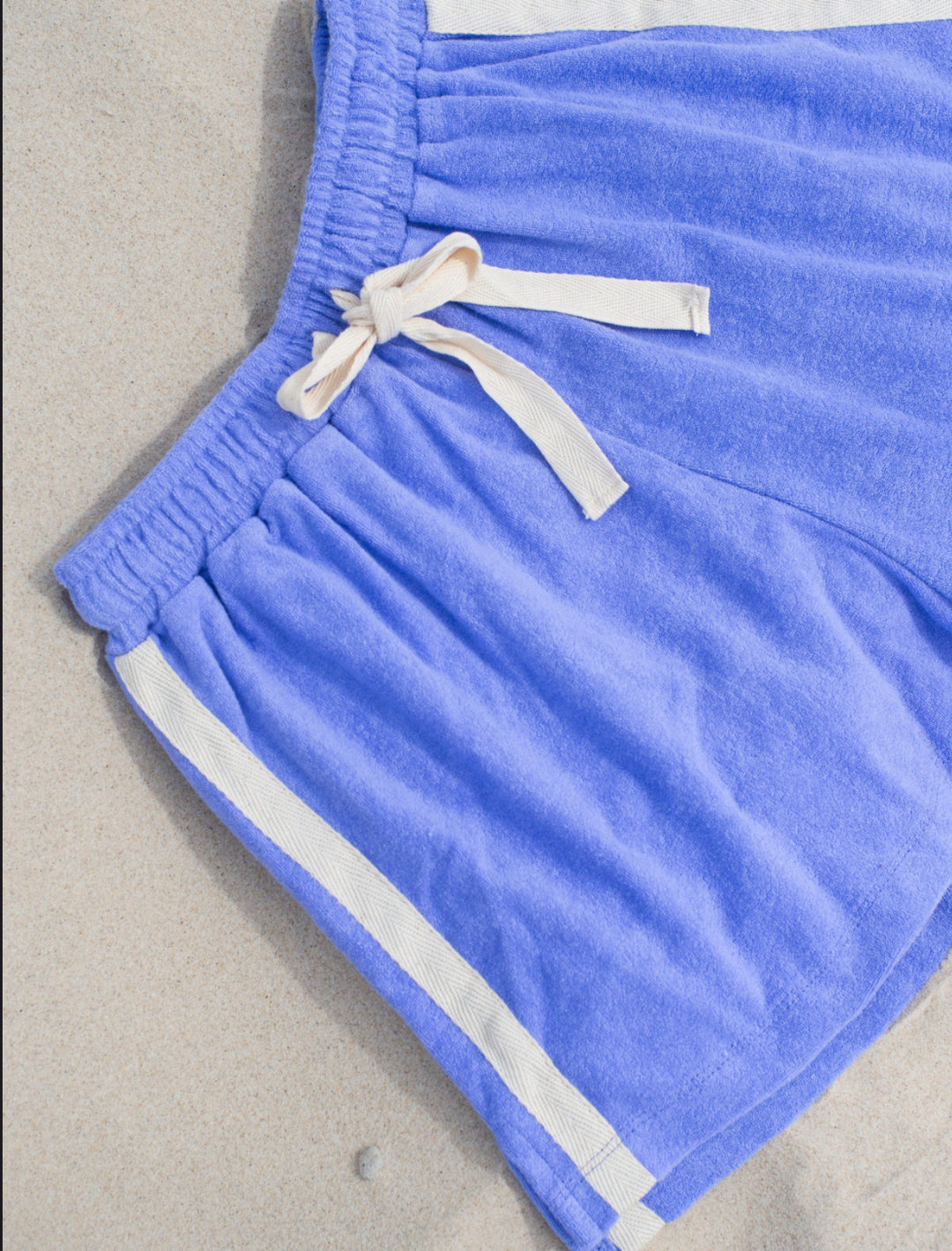 Terry Towelling Shorts - Lavender