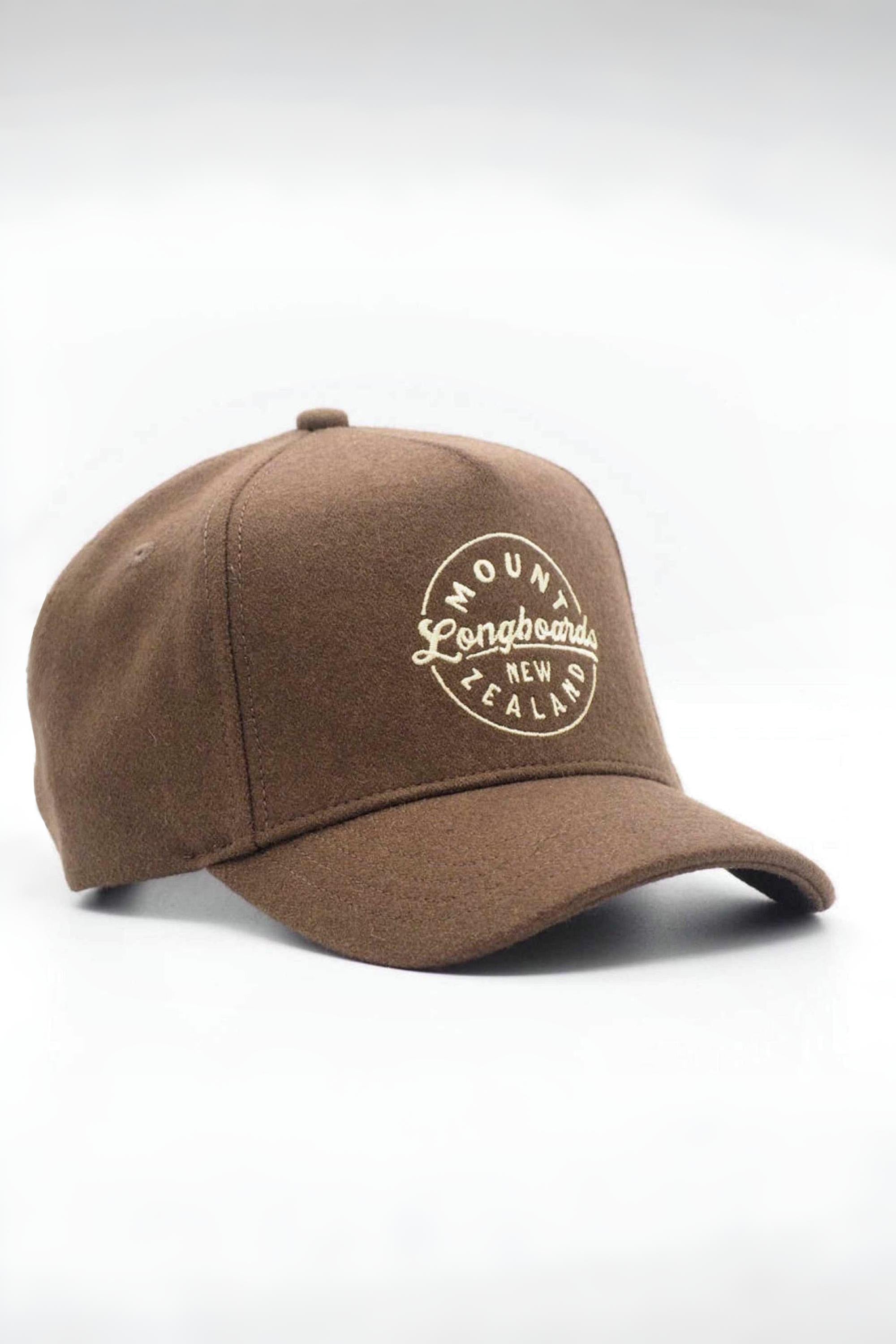 Heritage Wool Cap - Chocolate - Mount Longboards