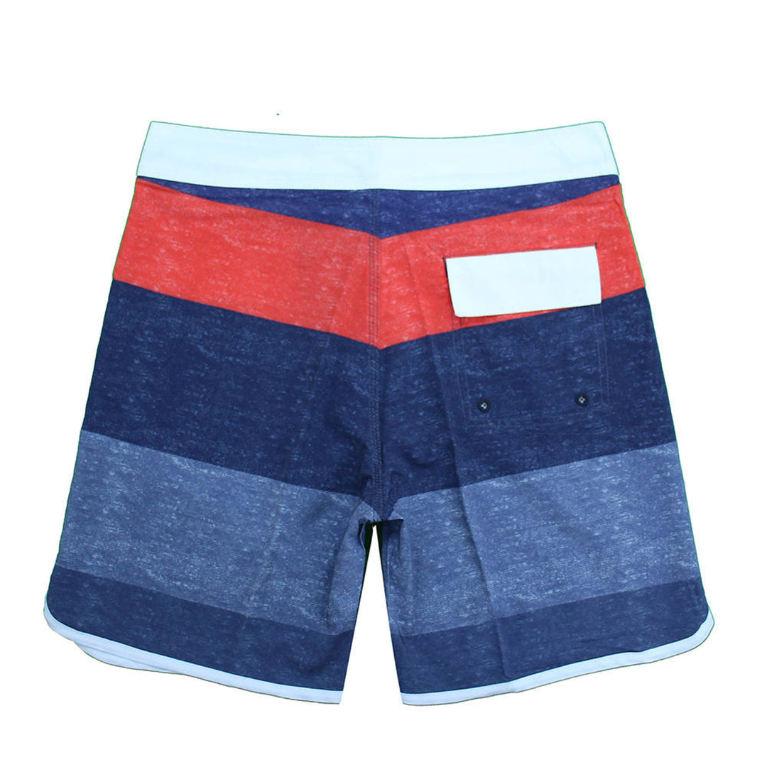 Retro Board Shorts - Red - Mount Longboards