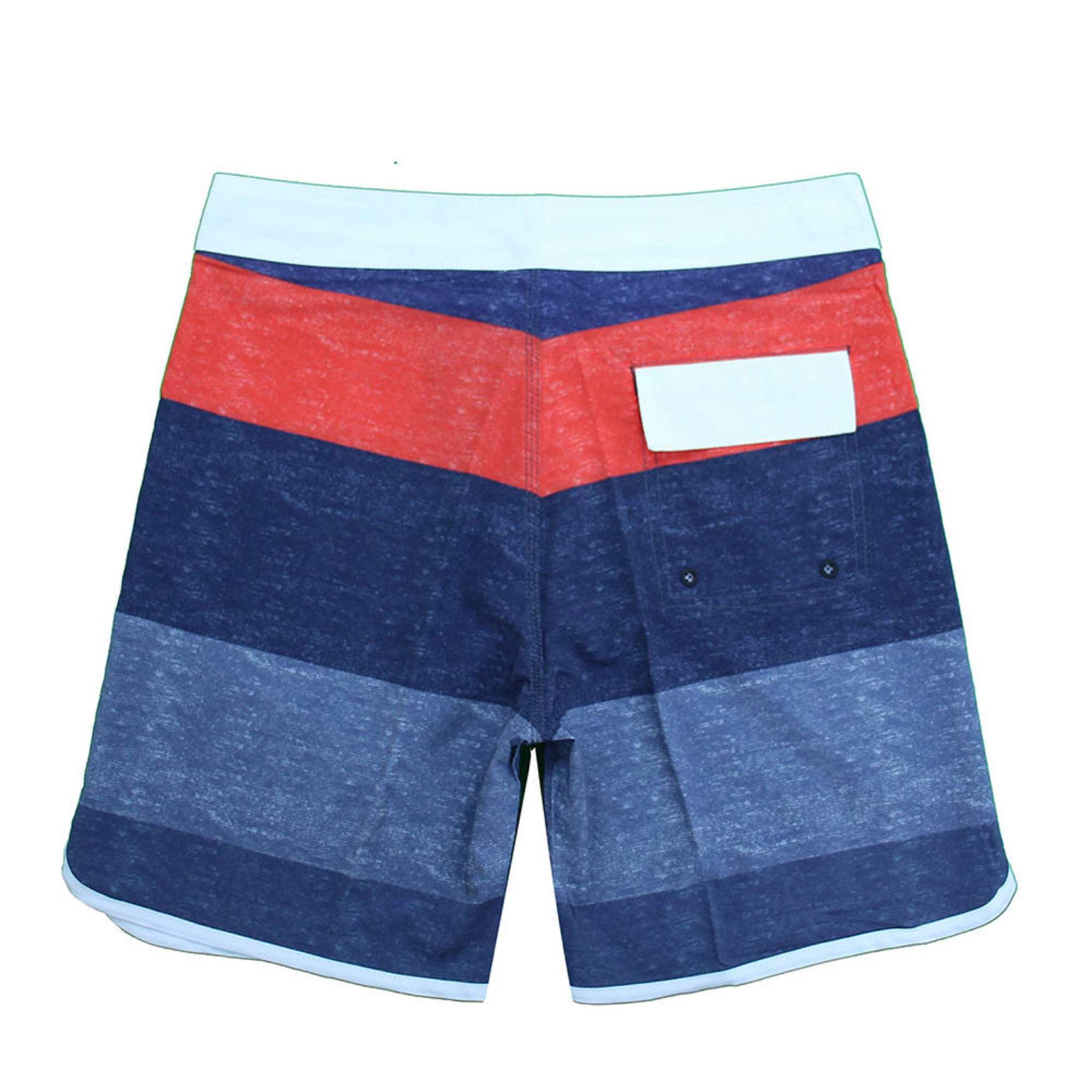 Retro Board Shorts - Red - Mount Longboards