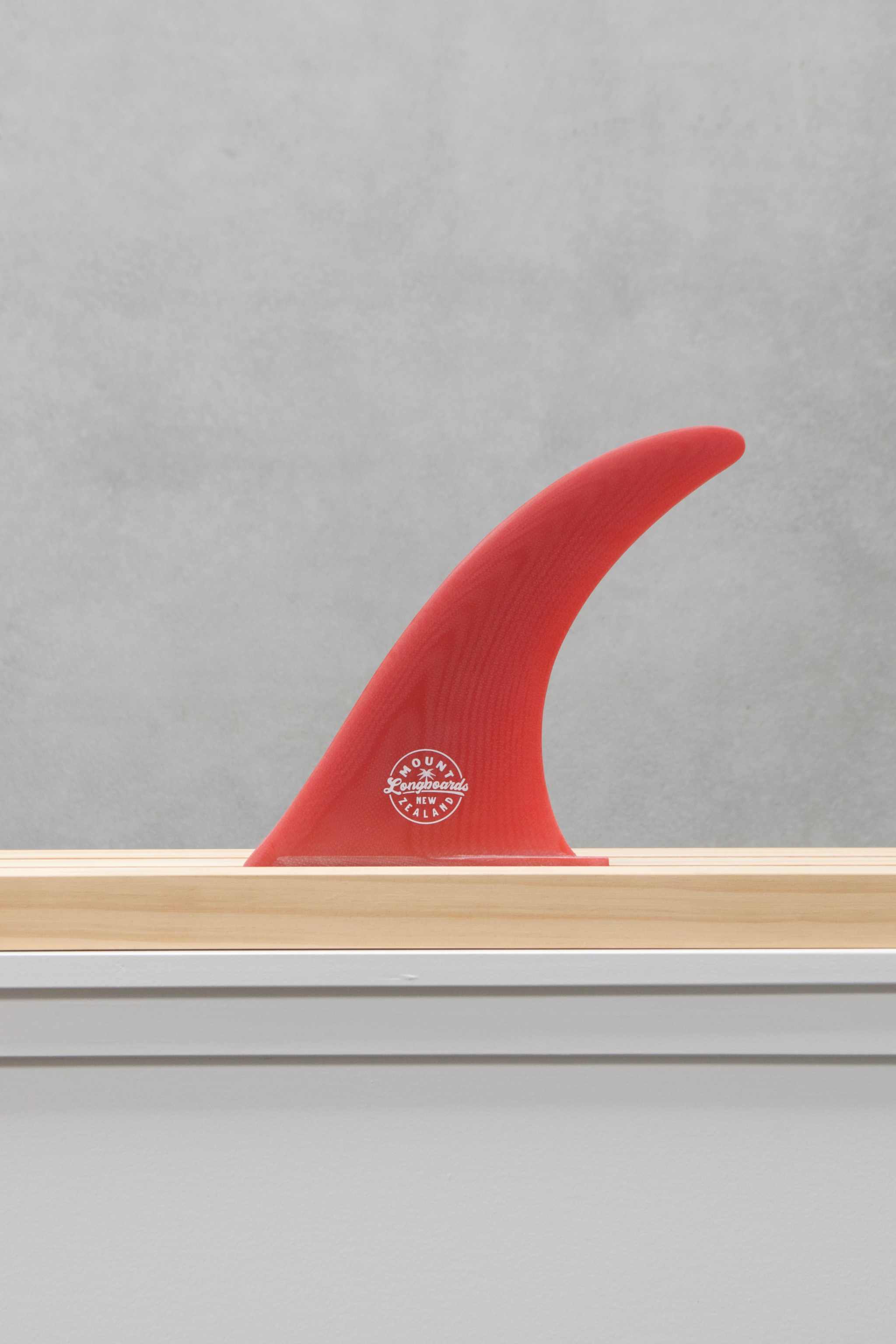 Longboard Red Longboard Fin Guide – Mount Longboards