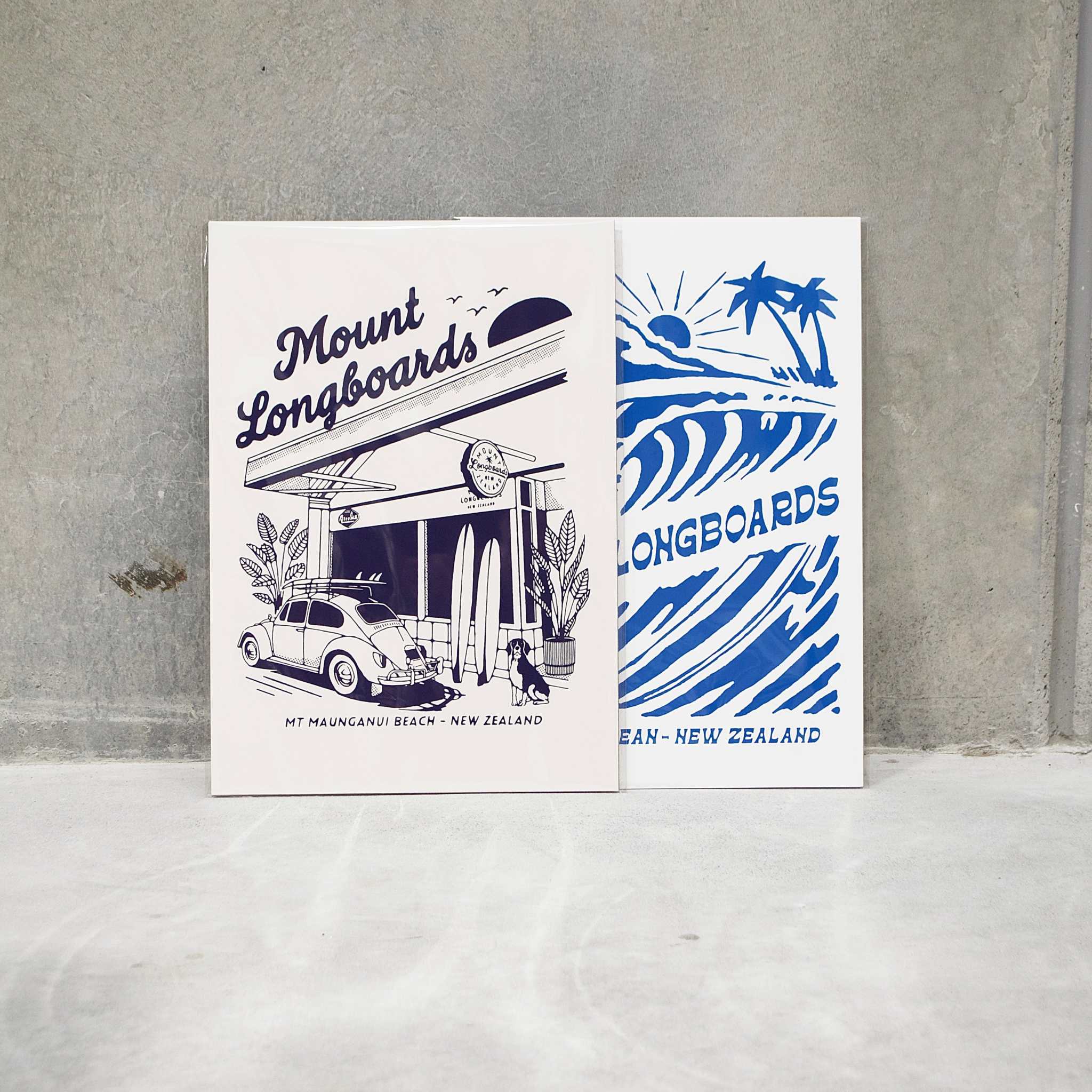 Longboards Store Poster - Mount Longboards