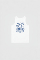 Longboards Store Singlet - White - Mount Longboards