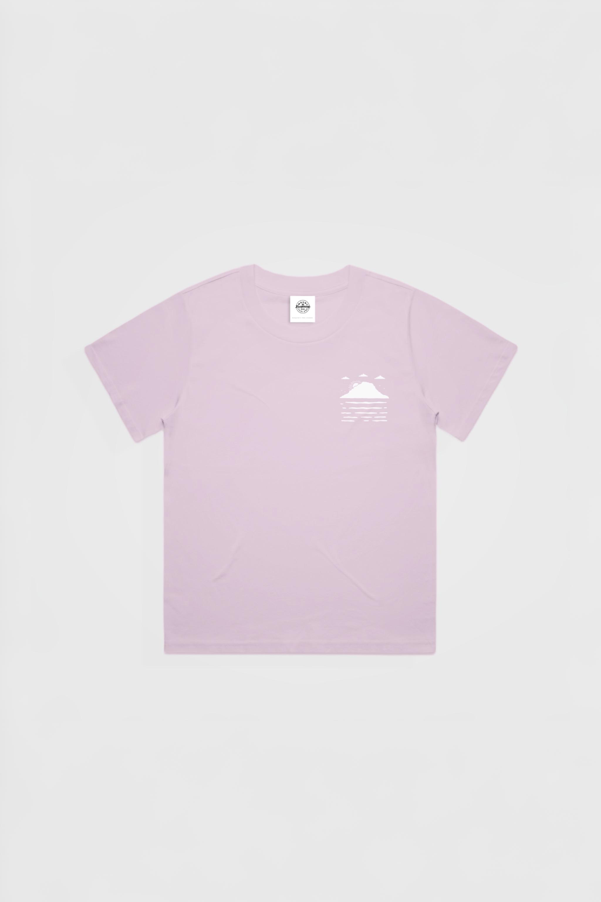 Mt Maunganui Surf Poster - Pink - Mount Longboards