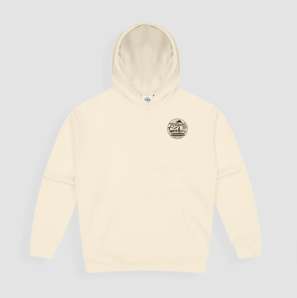 Mount Retro Hoodie - Natural