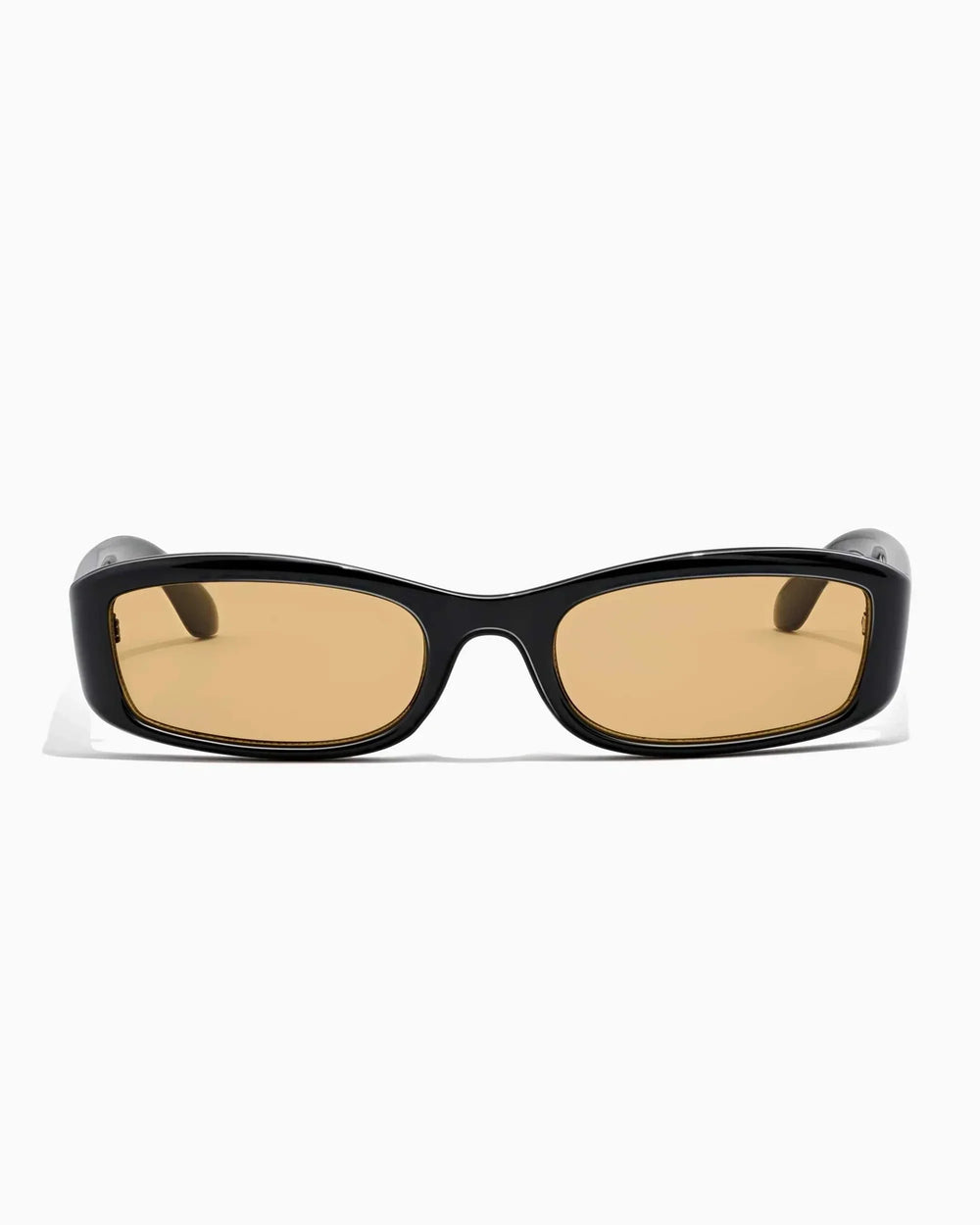 Szade - Hart sunglasses with black frame and caramel lenses, vintage-inspired design.