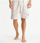 Classic Hibiscus Shorts - Stone - Mount Longboards