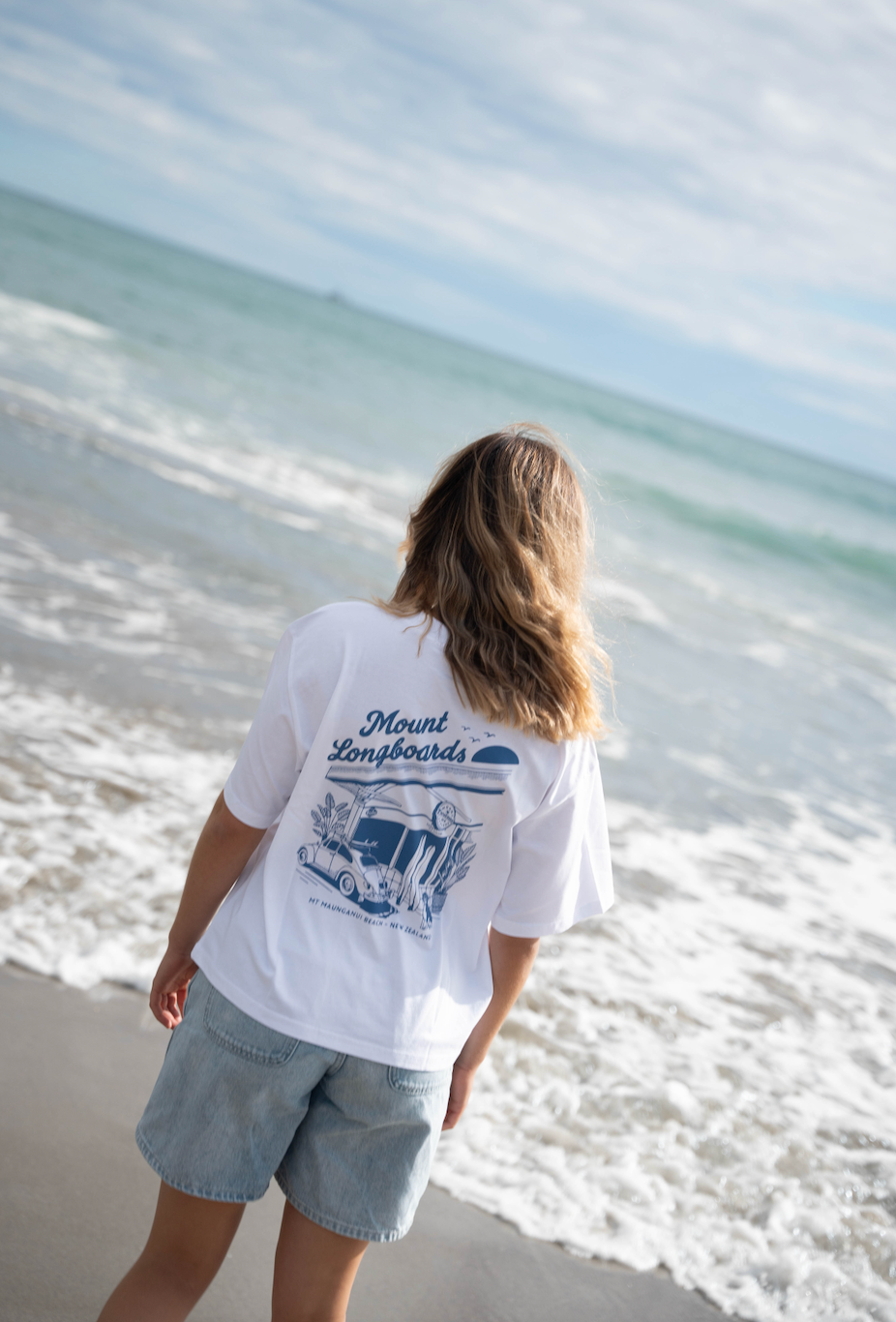 Longboards Store Women's Tee - White