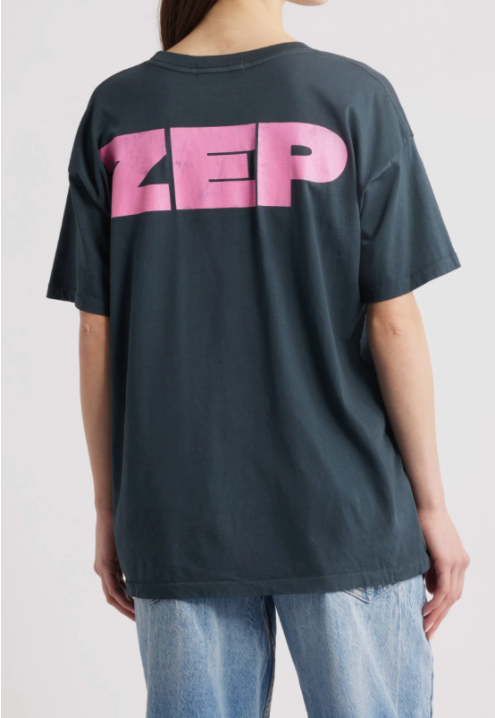 Led Zeppelin Vintage Black Merch Tee