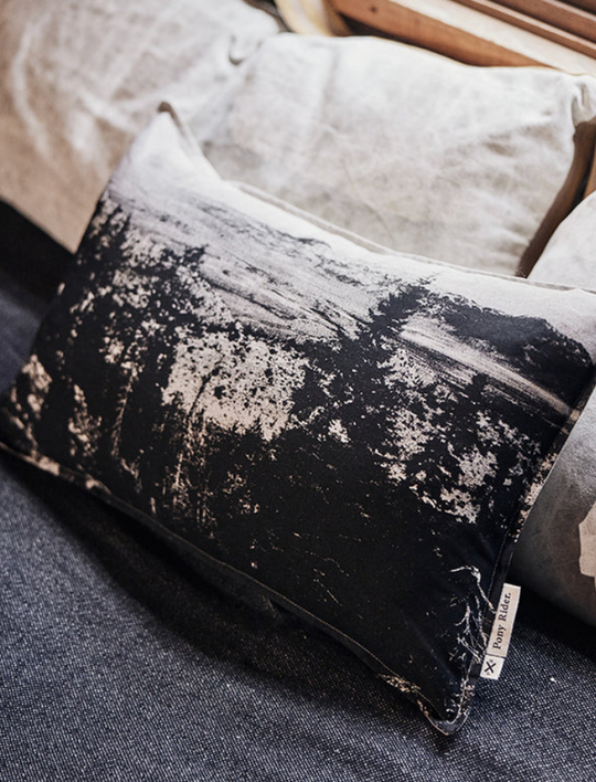Black Forest Rectangle Cushion