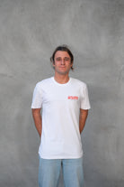 Surf Rock Vintage Tee - White - Mount Longboards