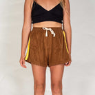 Terry Towelling Short - Chocolate - Mount Longboards