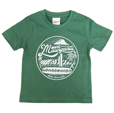 Mount Retro Kids - Green - Mount Longboards 