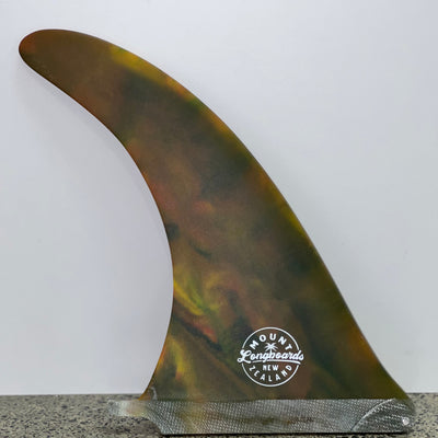 Retro Marbled Fin - Mount Longboards 