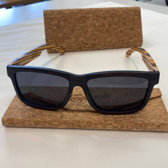 Longboard Deck Sunglasses - Natural - Mount Longboards