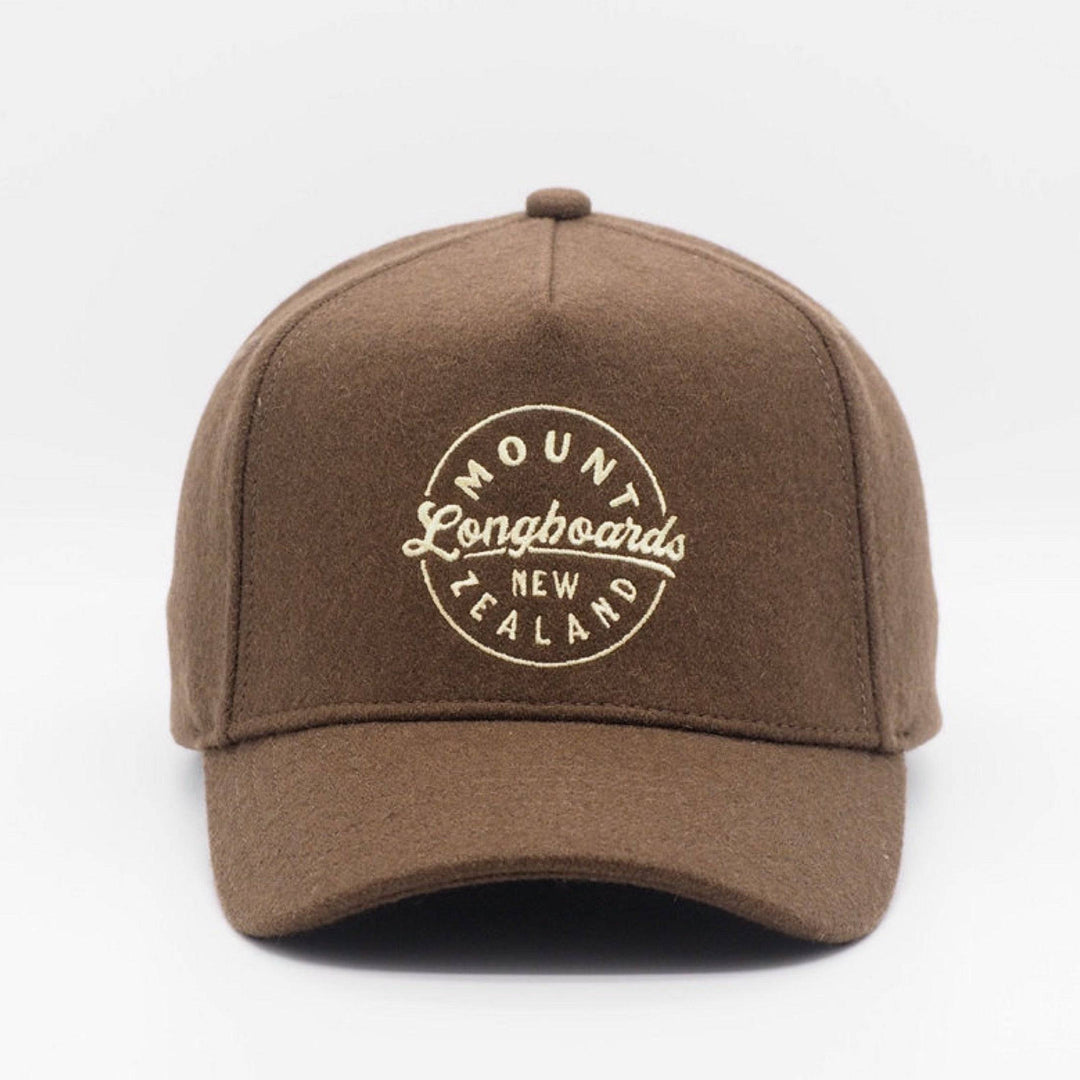 Heritage Wool Cap - Chocolate - Mount Longboards