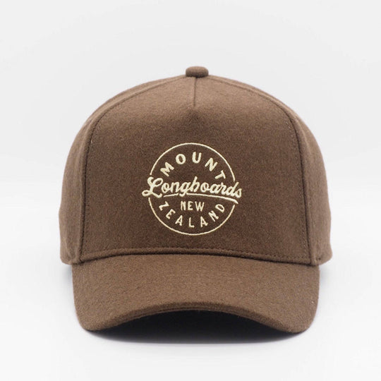 Heritage Wool Cap - Chocolate - Mount Longboards