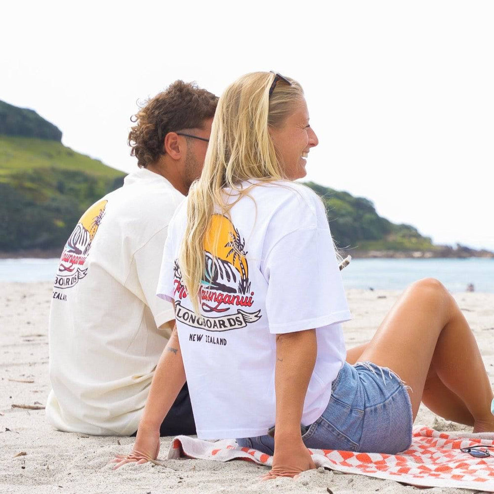 Mt Maunganui Surf Ladies - White - Mount Longboards