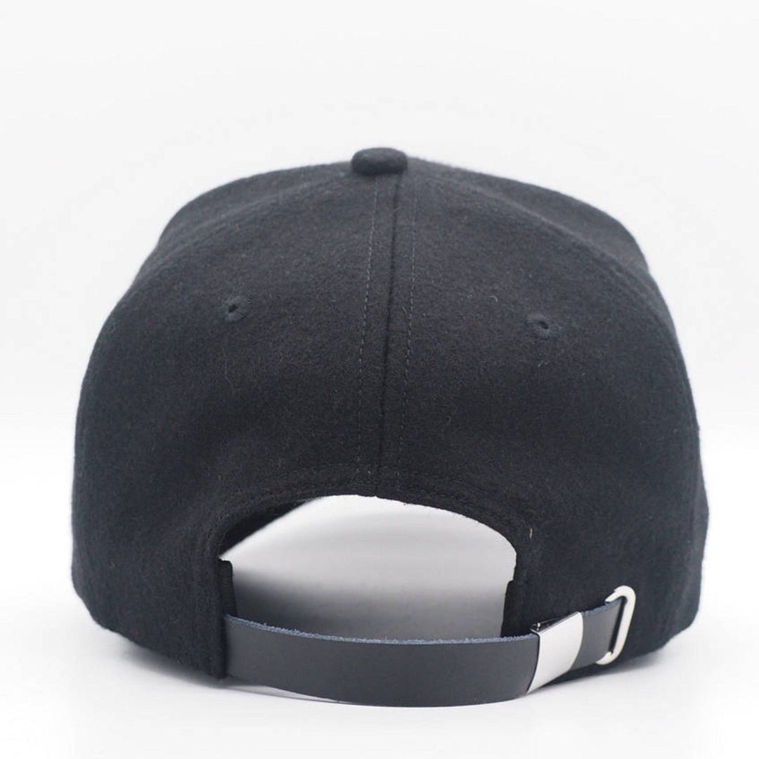 Heritage Wool Cap - Black - Mount Longboards