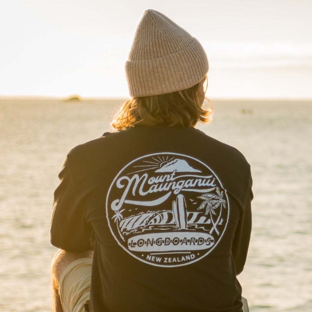 Heritage Wool Beanie - Natural - Mount Longboards