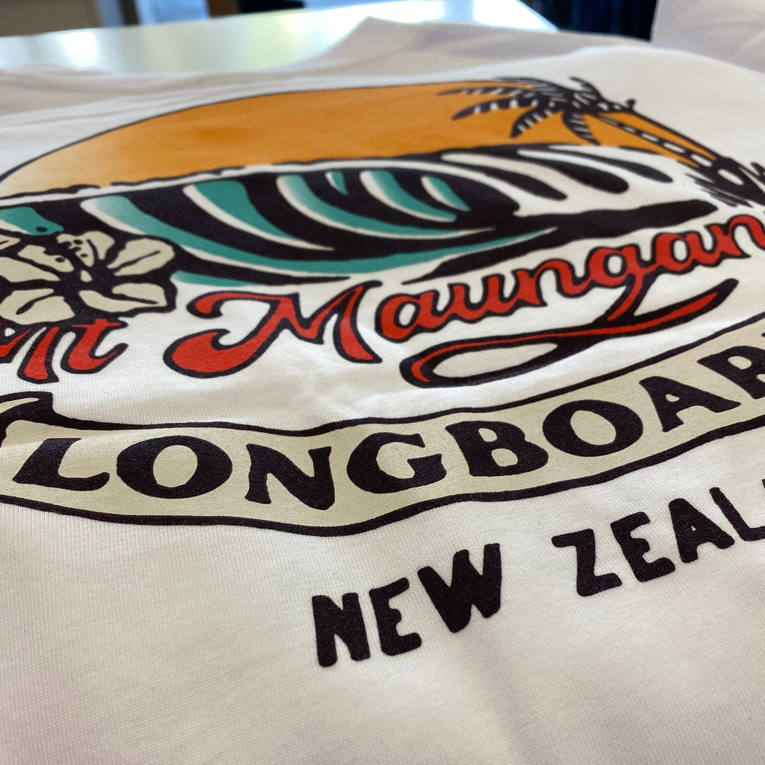 Mt Maunganui Surf Ladies - White - Mount Longboards 