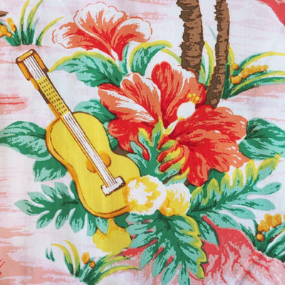 Ocean Pacific Hawaiian Shirt - Coral - Mount Longboards 