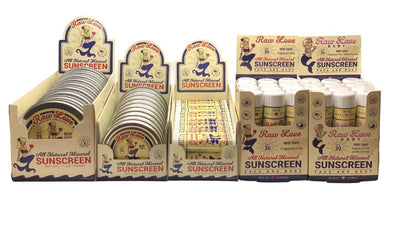 Raw Love Sunscreen 2oz Tin - Mount Longboards New Zealand 
