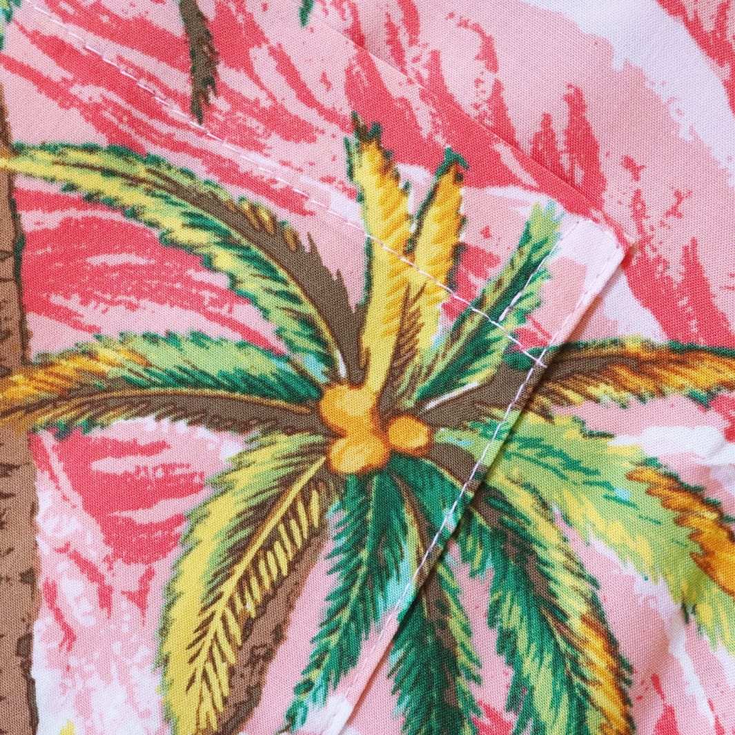 Ocean Pacific Hawaiian Shirt - Coral - Mount Longboards 