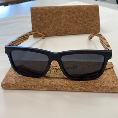 Longboard Deck Sunglasses - Natural - Mount Longboards 